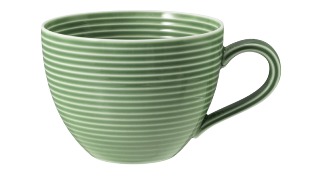 Seltmann Weiden Beat Kaffeetasse 0,26 l mit Relief Salbeigrün Begrenztes Angebot