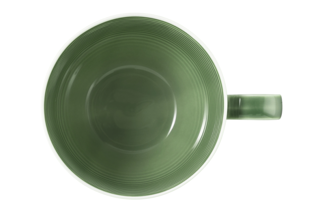 Seltmann Weiden Beat Kaffeetasse 0,26 l mit Relief Salbeigrün Begrenztes Angebot