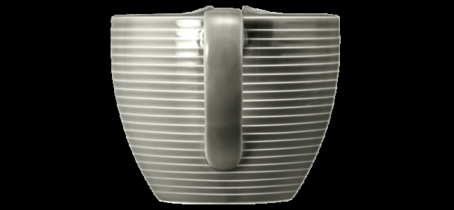 Seltmann Weiden Beat Milchkännchen 0,29 l mit Relief Color Glaze Perlgrau Heißer Verkauf