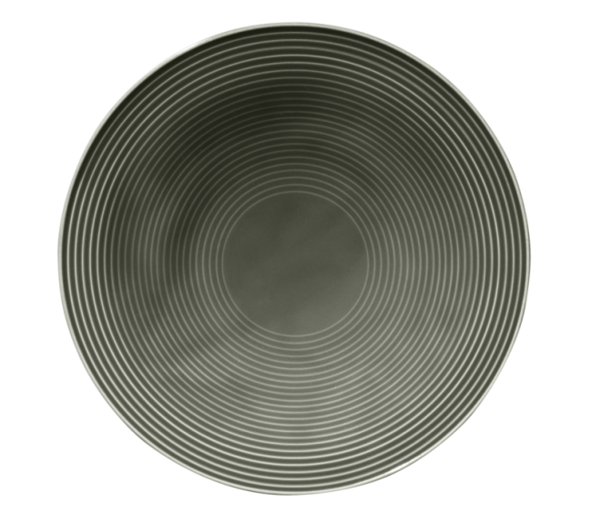 Seltmann Weiden Beat Suppenteller rund 22,5 cm Color Glaze Perlgrau Kauf eins, bekomm eins gratis