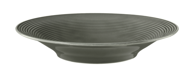 Seltmann Weiden Beat Suppenteller rund 22,5 cm Color Glaze Perlgrau Kauf eins, bekomm eins gratis