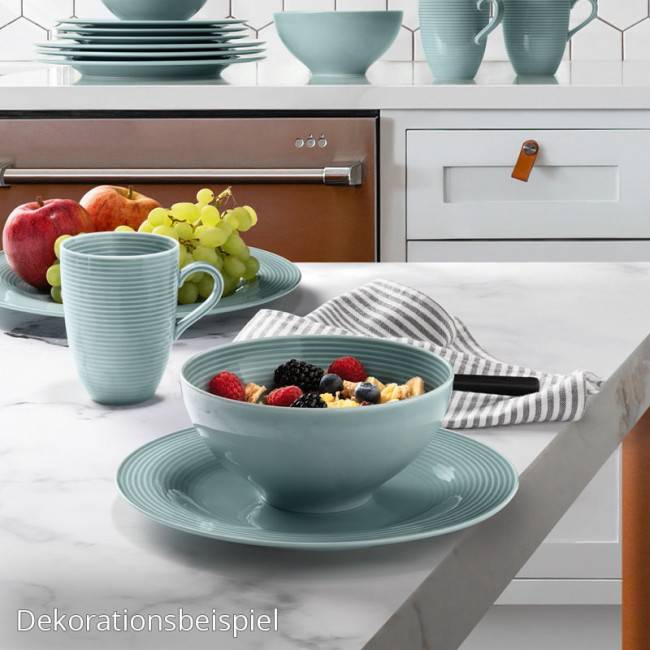Seltmann Weiden Beat Frühstücksteller rund 23 cm Color Glaze Arktisblau Zeitbegrenzte Promotion