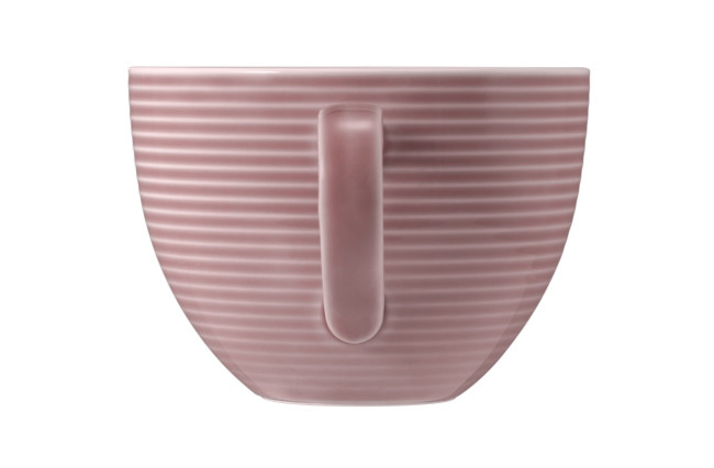Seltmann Weiden Beat Milchkaffeetasse 0,35 l mit Relief Altrosa Clearance-Verkauf