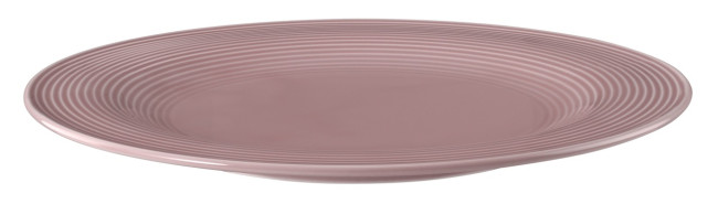 Seltmann Weiden Beat Speiseteller rund 27,5 cm Color Glaze Altrosa Im Verkauf