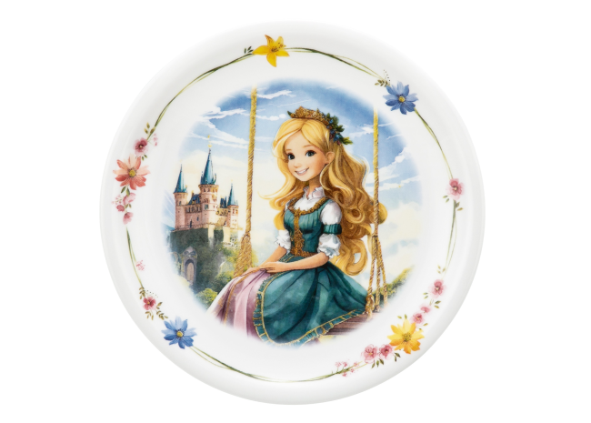 Seltmann Weiden Compact Frühstücksteller rund 19 cm Prinzessin Auslauf