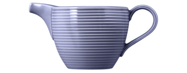 Seltmann Weiden Beat Milchkännchen 0,29 l mit Relief Color Glaze Fliederblau Günstiger Verkauf