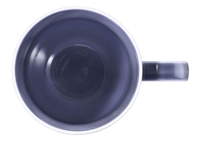 Seltmann Weiden Beat Becher mit Henkel 0,35 l mit Relief Color Glaze Fliederblau Fabrik Onlineshop