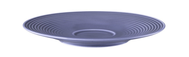 Seltmann Weiden Beat Kombi-Untertasse groß 16,5 cm Color Glaze Fliederblau Fabrikpreis