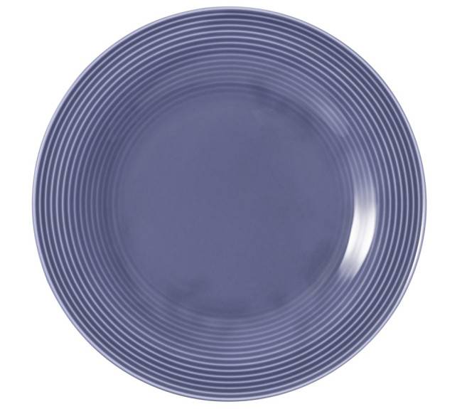 Seltmann Weiden Beat Frühstücksteller rund 23 cm Color Glaze Fliederblau