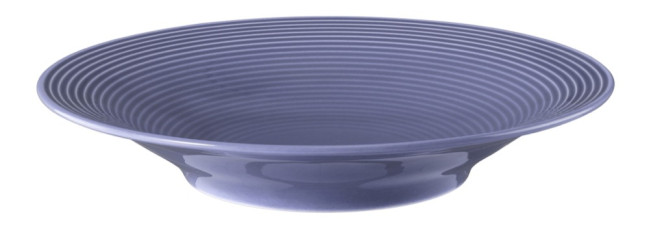 Seltmann Weiden Beat Suppenteller rund 22,5 cm Color Glaze Fliederblau Großer Ausverkauf