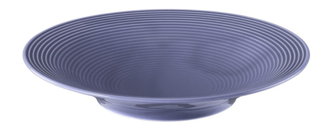 Seltmann Weiden Beat Suppenteller rund 22,5 cm Color Glaze Fliederblau Großer Ausverkauf