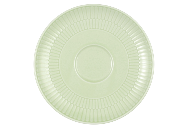 Seltmann Weiden Amina Kombi-Untertasse groß 16 cm Seladon Heißer Verkauf
