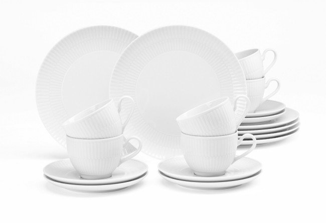 Seltmann Weiden Amina Kaffeeservice 18-teilig weiß Zeitbegrenzte Promotion