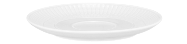 Seltmann Weiden Amina Kombi-Untertasse groß 16 cm weiß Clearance-Verkauf