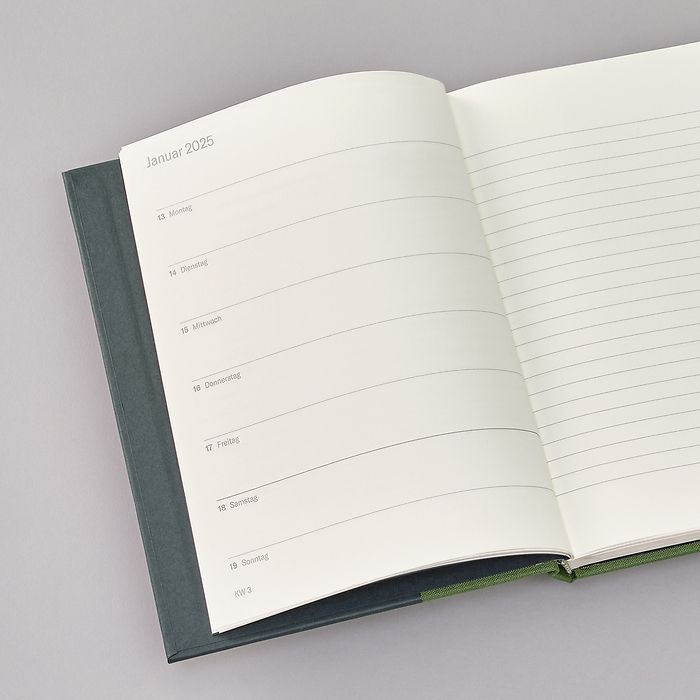 Semikolon Wochenkalender & Notizbuch 2025 (A5) Natural Affair, Deutsch Bis zu 50% Rabatt