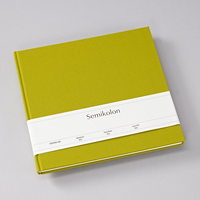 Semikolon Gästebuch Slim Vierteljährliche Förderung