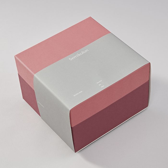 Semikolon 3er-Set Aufbewahrungsboxen, Natural Affair Auslauf