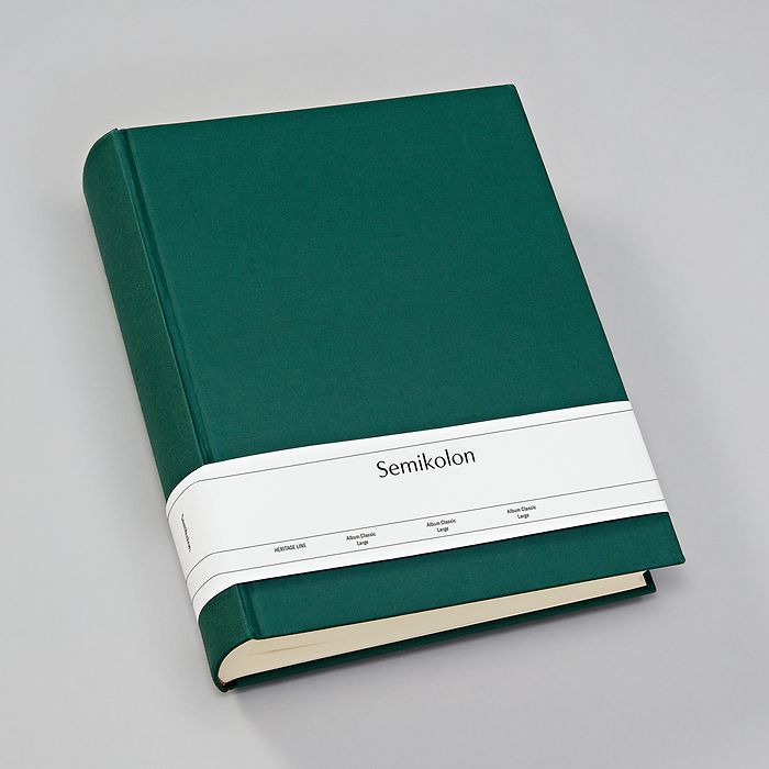 Semikolon Fotoalbum Large in Buchleinen