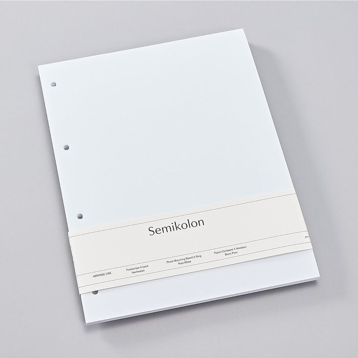 Semikolon Fotokarton 4-Loch Black Friday