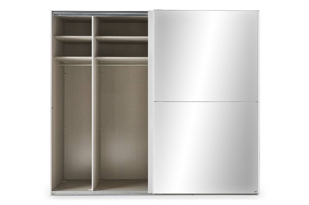 set one by Musterring Schwebetürenschrank Henderson Neu alpinweiß weiß | Kostenloser Versand international