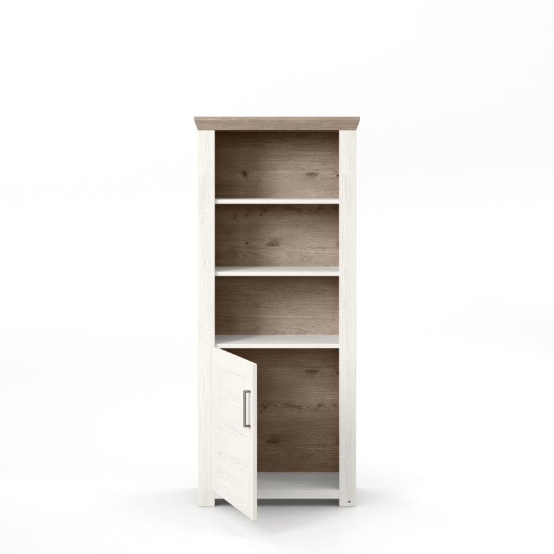 set one by Musterring Vitrine york - Wohnen Einzeltypen Pino-Aurelio-Nachbildung / Eiche-Nelson-Nachbildung braun | Super Rabatt