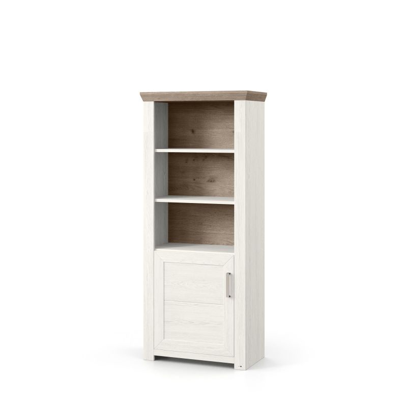 set one by Musterring Vitrine york - Wohnen Einzeltypen Pino-Aurelio-Nachbildung / Eiche-Nelson-Nachbildung braun | Super Rabatt