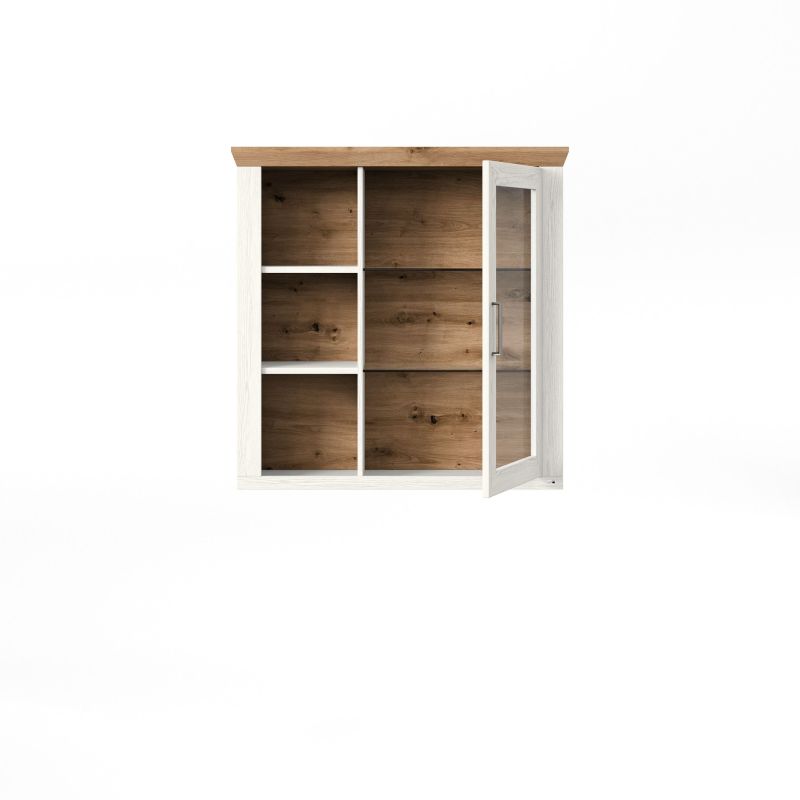 set one by Musterring Hängeelement york - Wohnen Einzeltypen Pino-Aurelio-Nachbildung / Artisan-Eiche-Nachbildung weiß | Günstiger Verkauf