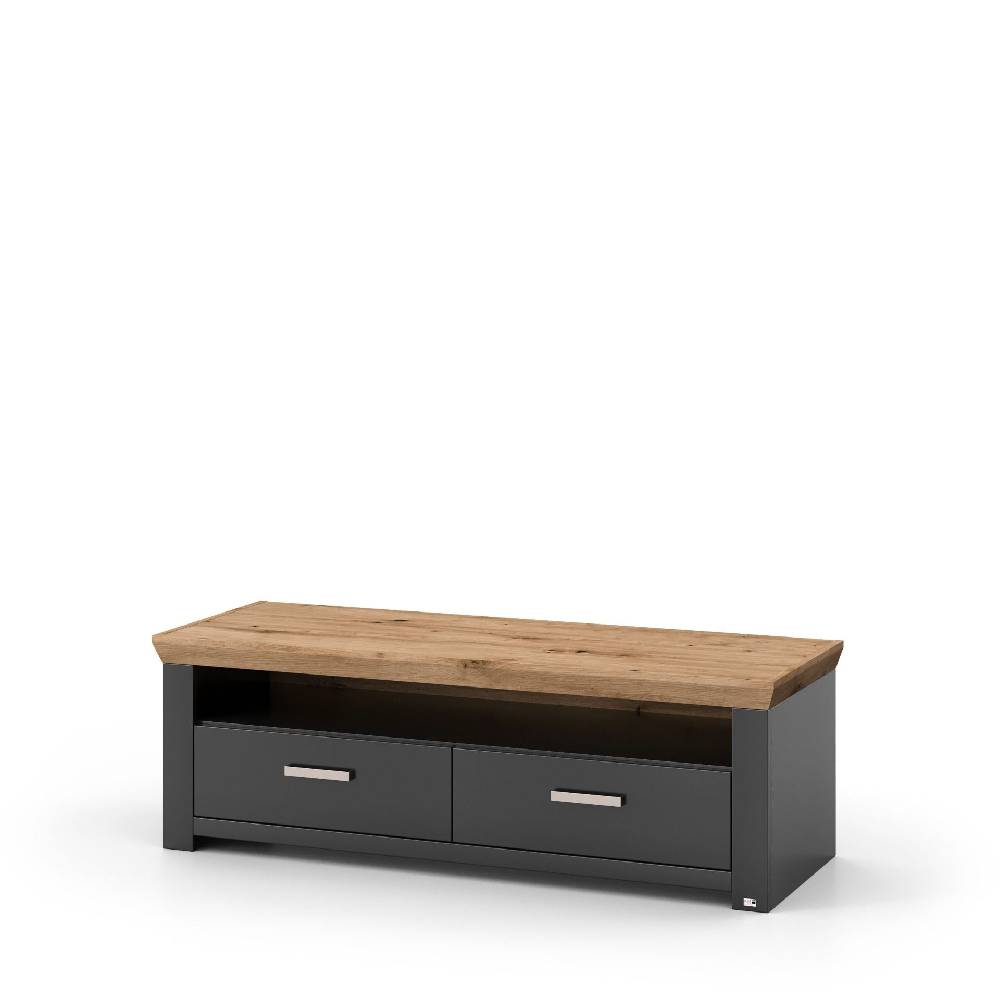 set one by Musterring Sideboard york - Wohnen Einzeltypen Graphite / Artisan-Eiche-Nachbildung grau | Kostenloser Versand