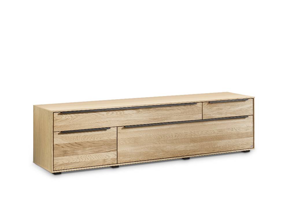 set one by Musterring Lowboard Jackson Massivholz natur | Rabatt