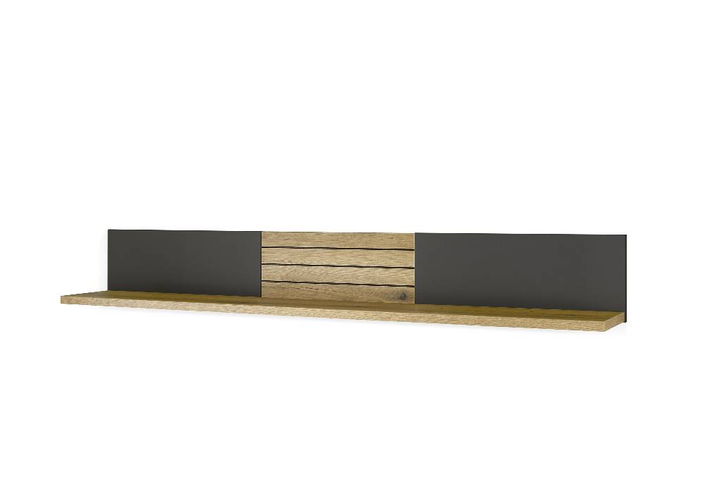 set one by Musterring Wandbord Quincy Anthrazit grau | Flash Sale