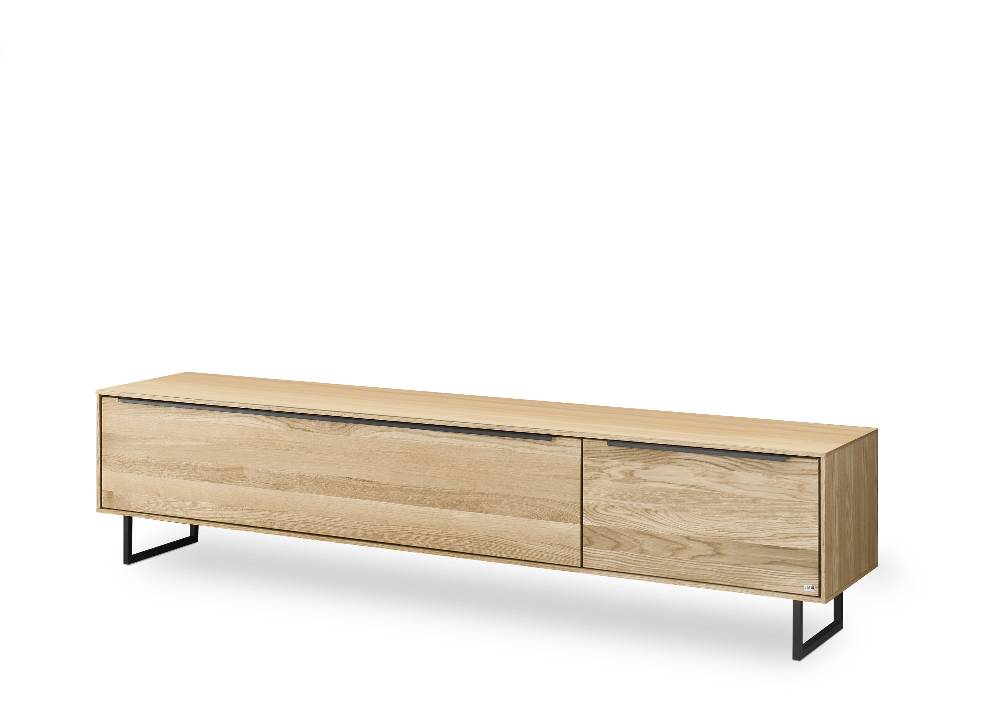 set one by Musterring Lowboard Jackson Massivholz natur | Begrenztes Angebot