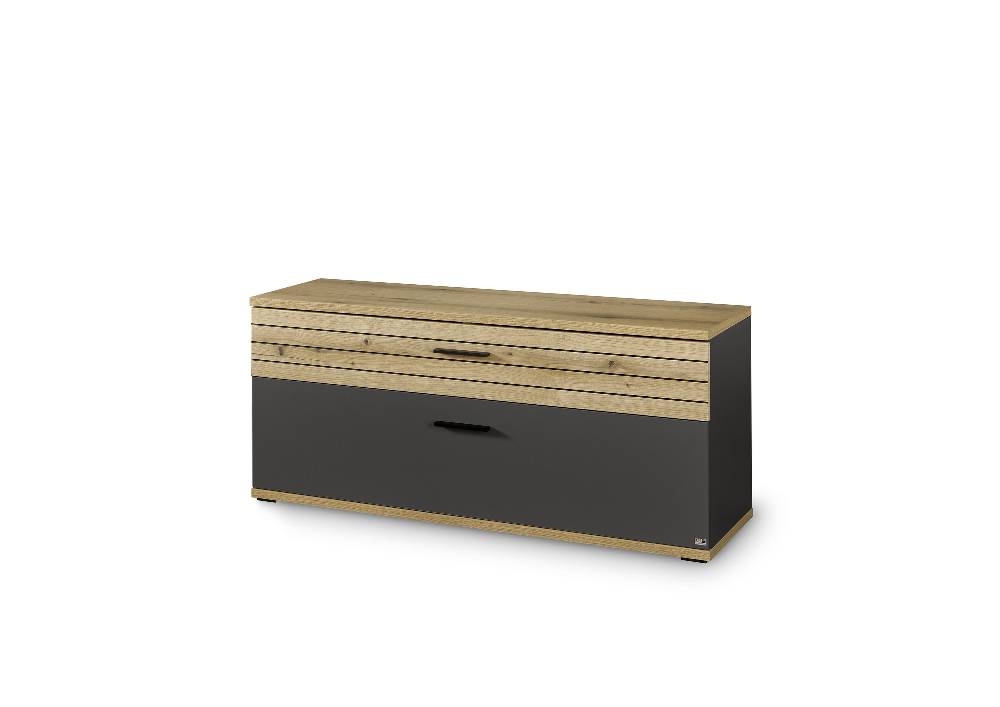 set one by Musterring Lowboard Quincy Anthrazit grau | Online Shopping