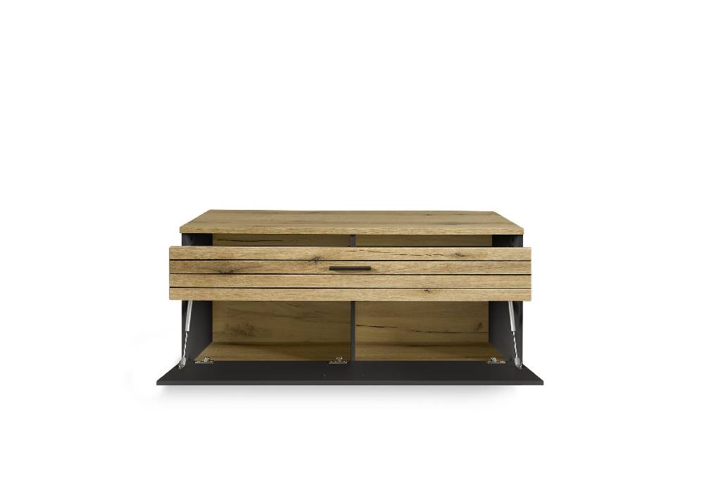 set one by Musterring Lowboard Quincy Anthrazit grau | Online Shopping