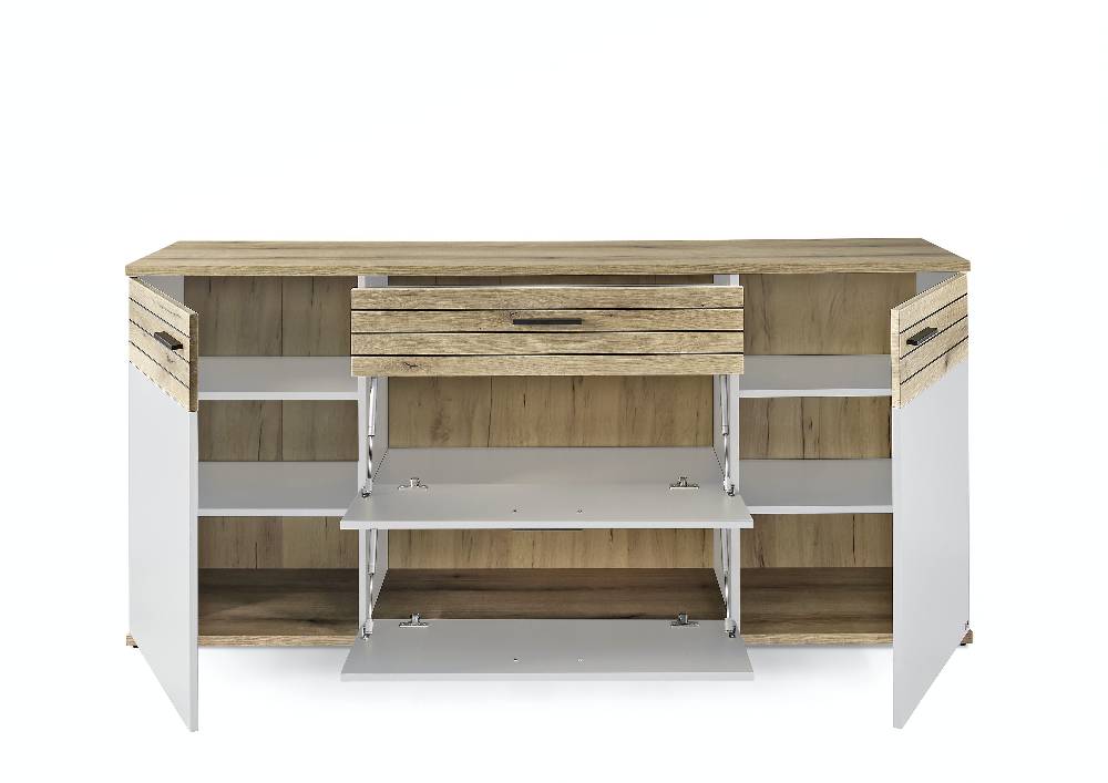 set one by Musterring Sideboard Quincy Lichtgrau grau | Exklusivangebot