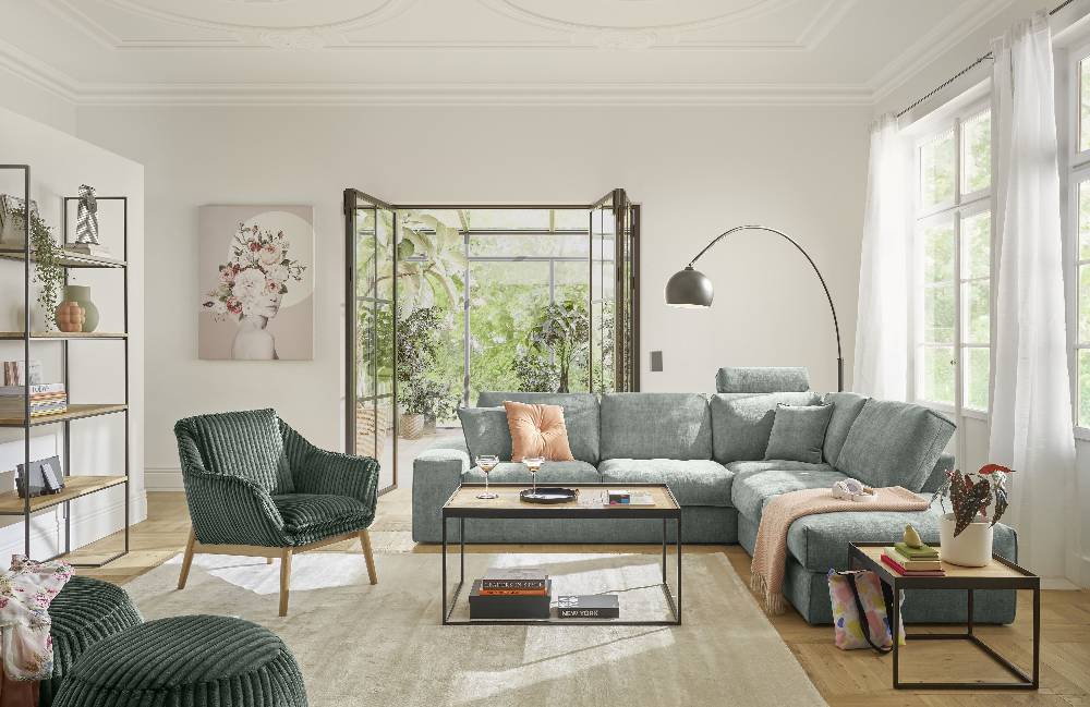 set one by Musterring Regal orlando Massivholz braun | Cyber Monday