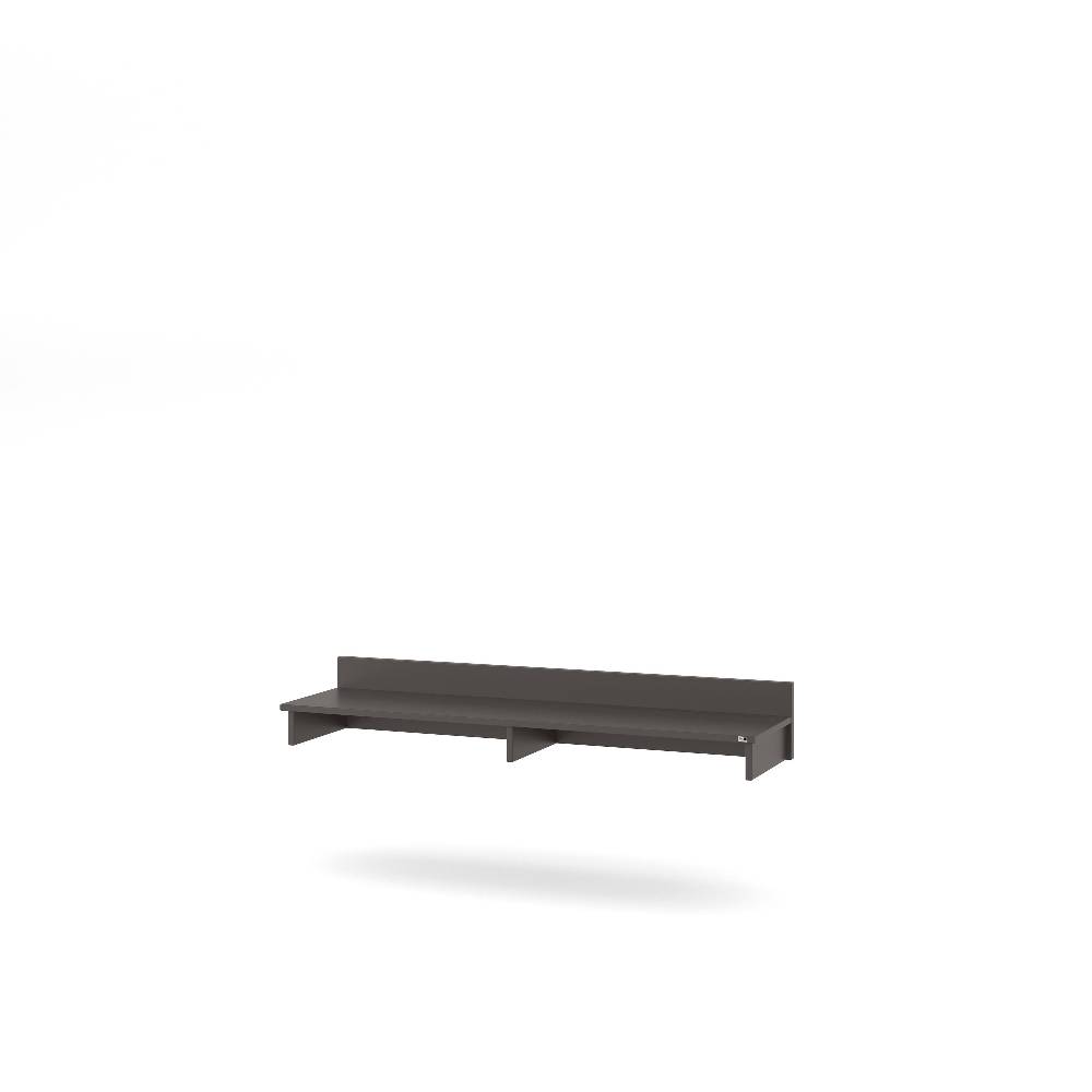 set one by Musterring TV Aufsatz für Sideboard tacoma Einzeltypen Korpus, Wandborde, TV-Bänke, Esstische und Couchtische: Grafit, Fronte dunkelgrau | Top Angebot