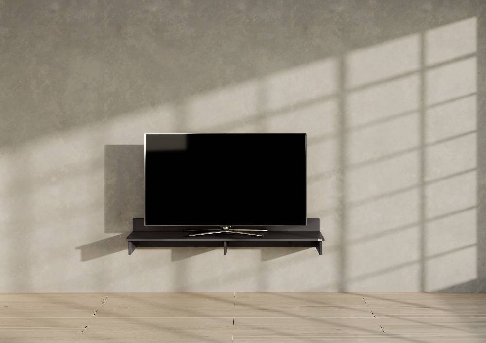 set one by Musterring TV Aufsatz für Sideboard tacoma Einzeltypen Korpus, Wandborde, TV-Bänke, Esstische und Couchtische: Grafit, Fronte dunkelgrau | Top Angebot