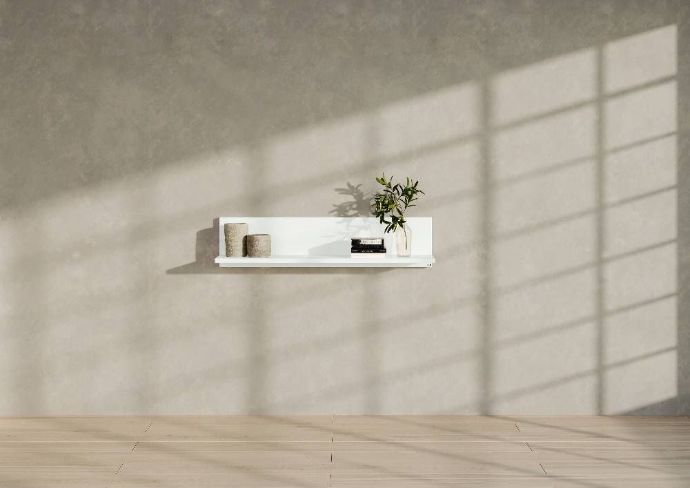set one by Musterring Wandbord tacoma Einzeltypen Korpus, Wandborde, TV-Bänke, Esstische und Couchtische: Weiß Arctic, F weiß | Zeitlich begrenztes Angebot