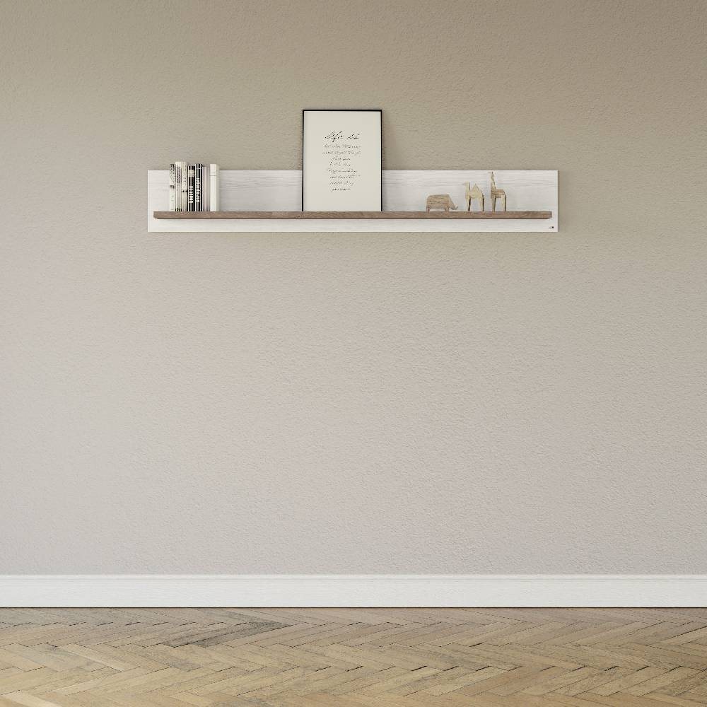 set one by Musterring Wandbord york - Wohnen Einzeltypen Pino-Aurelio-Nachbildung / Eiche-Nelson-Nachbildung braun | Neuheiten