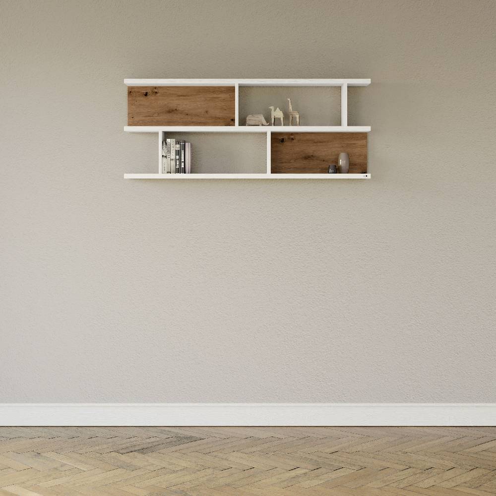 set one by Musterring Wandbord york - Wohnen Einzeltypen Pino-Aurelio-Nachbildung / Artisan-Eiche-Nachbildung weiß | Kauf eins, bekomm eins gratis