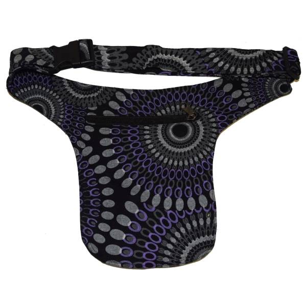 Simandra Bestickte Gürteltasche für Damen und Herren - Bunte Bauchtasche mit vielen Fächern Nur noch ein Tag übrig