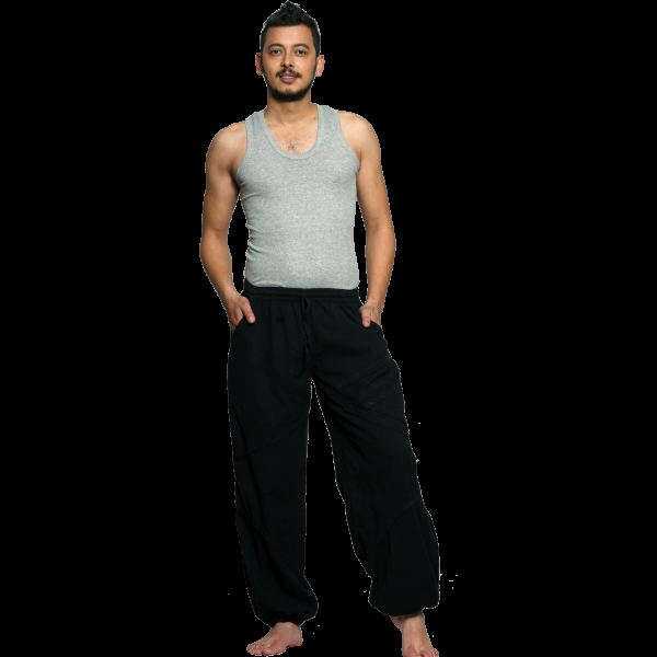 Simandra Freizeithose "Triangle" - Schlupfhose für Yoga & Fitness Herren