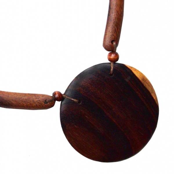 Simandra Halskette I Kette aus Naturmaterial I Holzschmuck Black Friday Preise