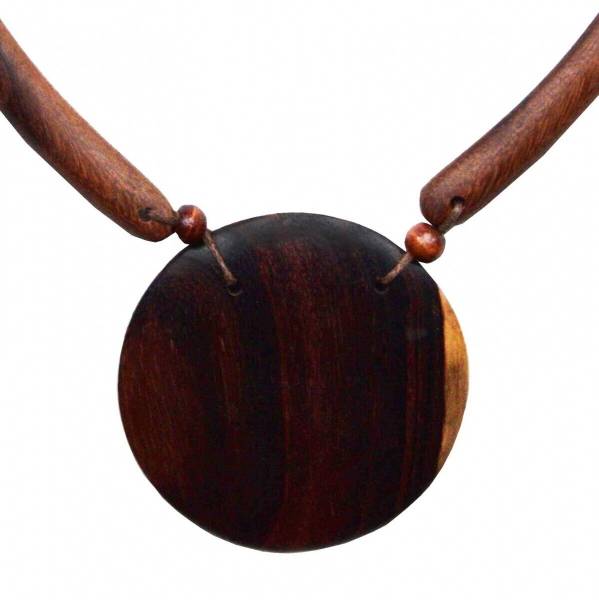Simandra Halskette I Kette aus Naturmaterial I Holzschmuck Black Friday Preise