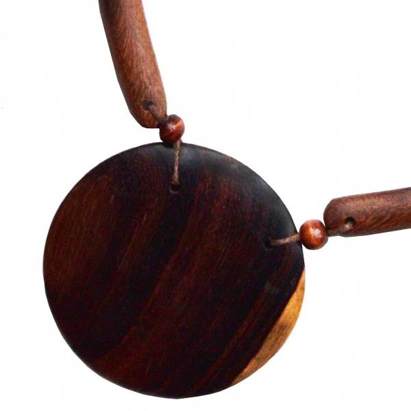 Simandra Halskette I Kette aus Naturmaterial I Holzschmuck Black Friday Preise