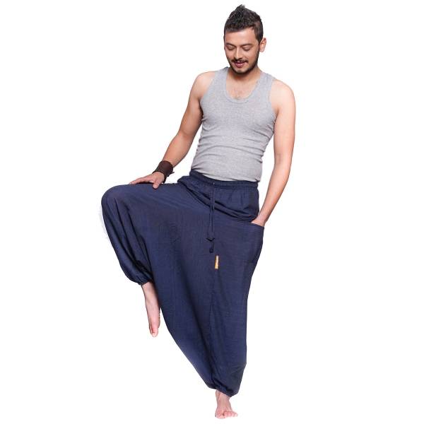 Simandra Haremshose "Singharaja" Freizeit Pumphose Aladinhose Pluderhose Yoga Goa Sarouel Herren 2025