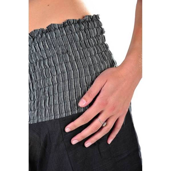 Simandra Haremshose Pumphose Aladinhose Pluderhose Yoga Goa Sarouel Baggy Aladin Freizeithose Ranya Auslauf