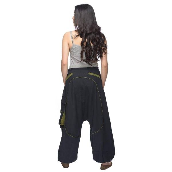 Simandra Haremshose Pumphose Aladinhose Pluderhose Yoga Goa Sarouel Baggy Aladin Freizeithose Shanti Damen Verkauf