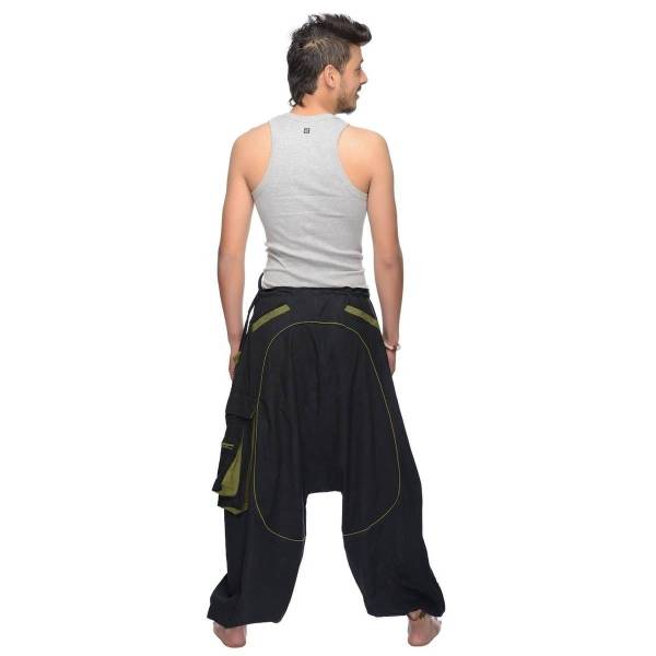 Simandra Haremshose Pumphose Aladinhose Pluderhose Yoga Goa Sarouel Baggy Aladin Freizeithose Shanti Herren Angebote