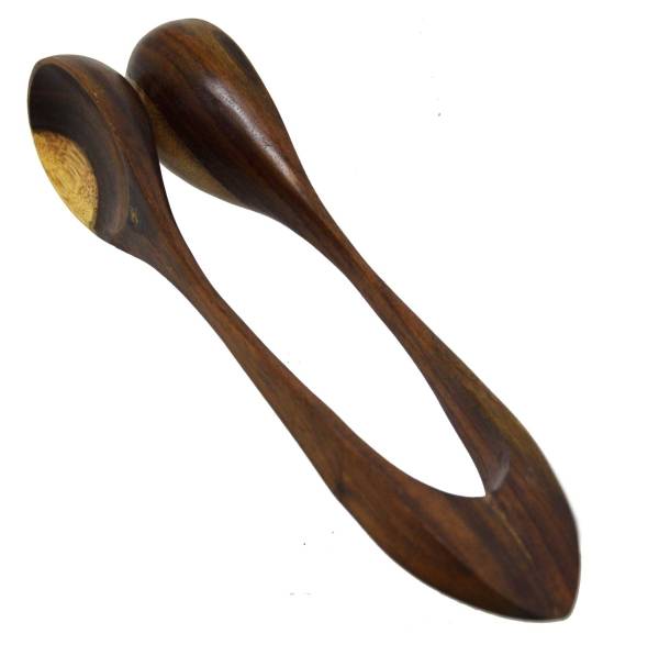 Simandra Klanglöffel Musik Holz Rhythmus Kinder Spielzeug Percussion Klang Clapping Spoons Wooden Rabatt